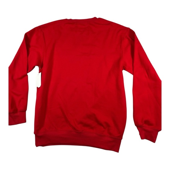 Women’s Christmas Naughty List Graphic Pullover Sweatshirt Long Sleeves, Sz XXS - Picture 8 of 10